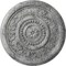 Ekena Millwork Marseille Ceiling Medallion (Canopies up to 4 1/4"), 16 1/8"OD x 5/8"P, Ultra Pure White Crackle CM16MAUWC - alternate 1